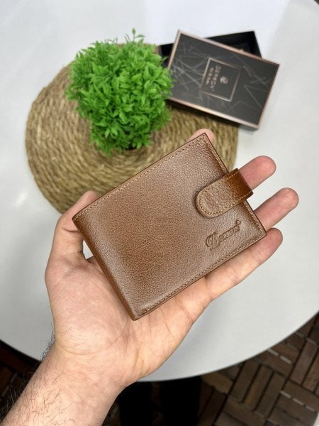 Derkon DIŞTAN PATLI BOZUK PARA BÖLMELİ Taba CÜZDAN